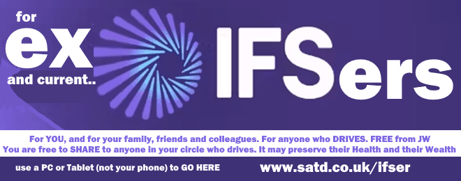 SATD content provided FREE to EX employees of IFS (and any current employees)